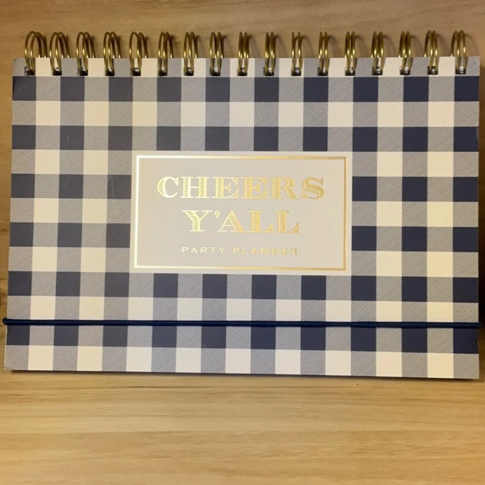 Draper James party planner w/stand-18 parties: tips/ideas, checklists, playlists