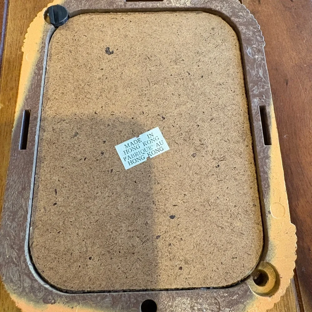Rustic Rattan Wooden Picture Frame Vintage Hong Kong