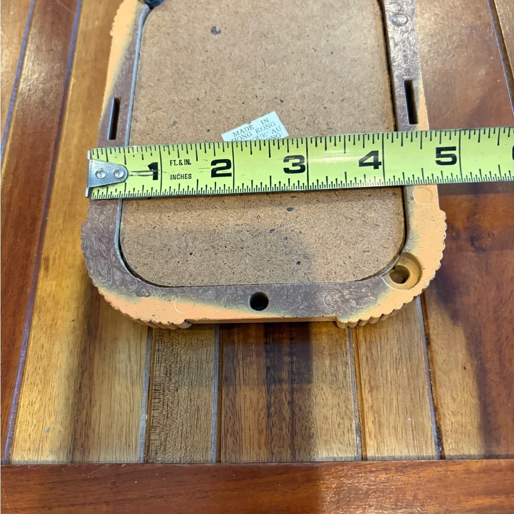 Rustic Rattan Wooden Picture Frame Vintage Hong Kong