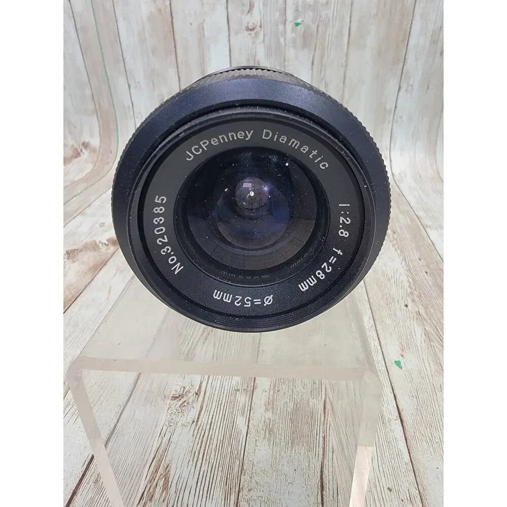 JC Penney Diamatic Lens 1:2.8 F=28mm #320385 - 52mm & Tokins 70-200mm 1:4.5-5.6