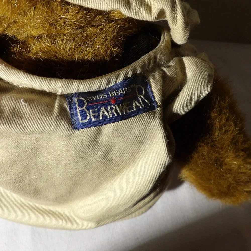 Boyds Bear‎ Hemingway K. Grizzman Original Hang Tags Archive Collection, Fishing