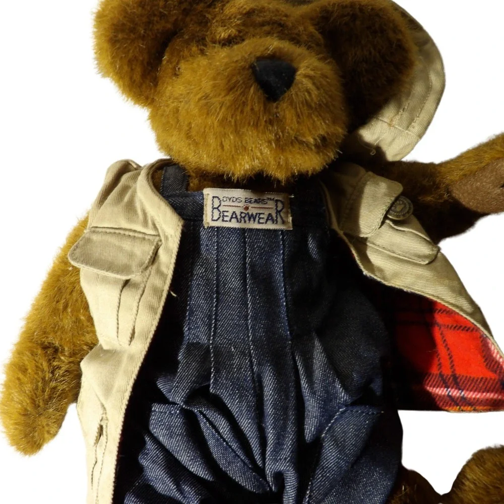 Boyds Bear‎ Hemingway K. Grizzman Original Hang Tags Archive Collection, Fishing