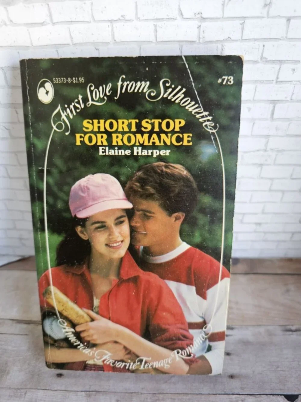 Vintage First Love Silhouette Short Stop for Romance Elaine Harper Teen Book HTF