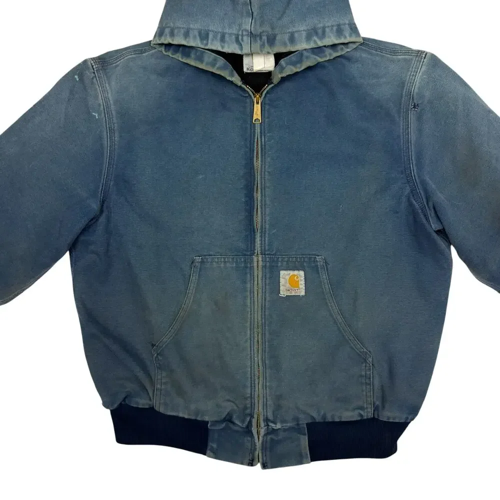 Carhartt blue hooded