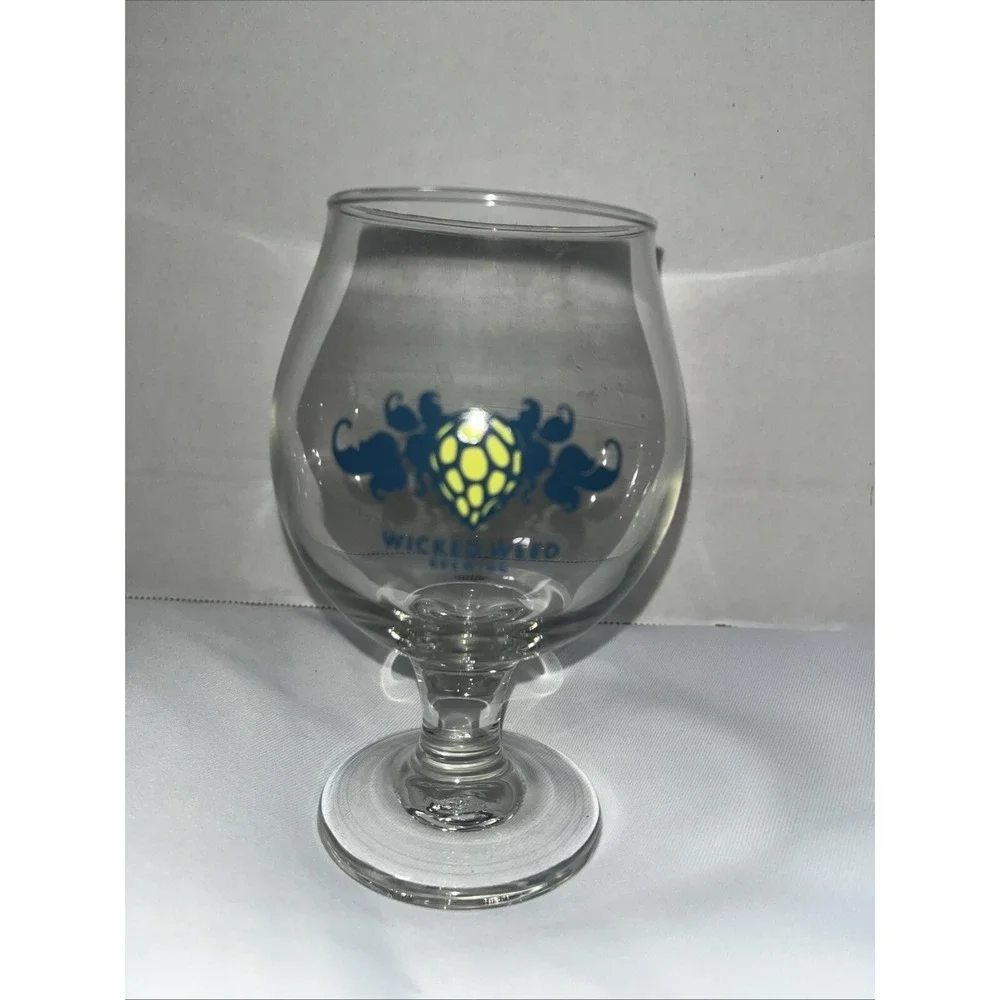Wicked Weed Brewing Co. Goblet Style Beer‎ Glass barware