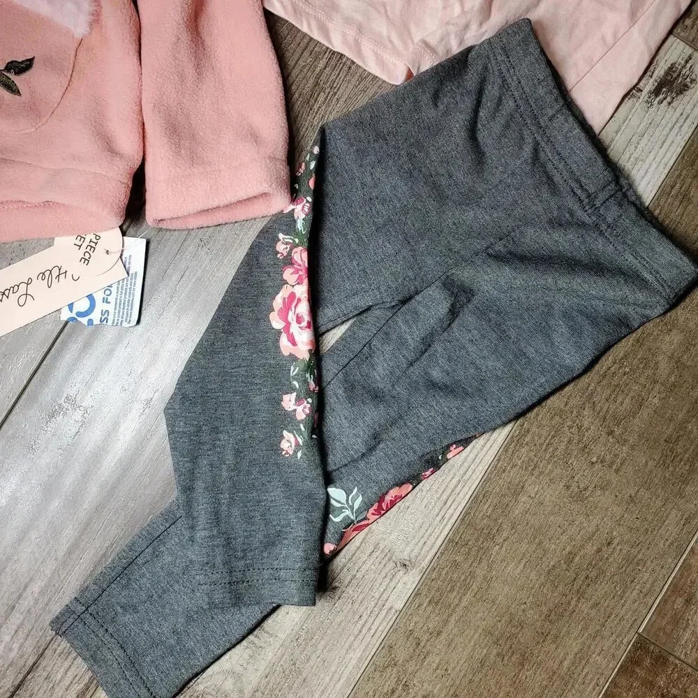 NWT Little Lass 12-18M Baby Toddler Girl 3pc Set Outfit Bundle
