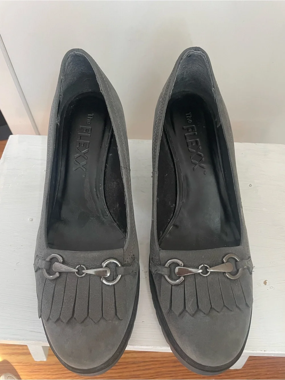 THE FLEXX suede loafers