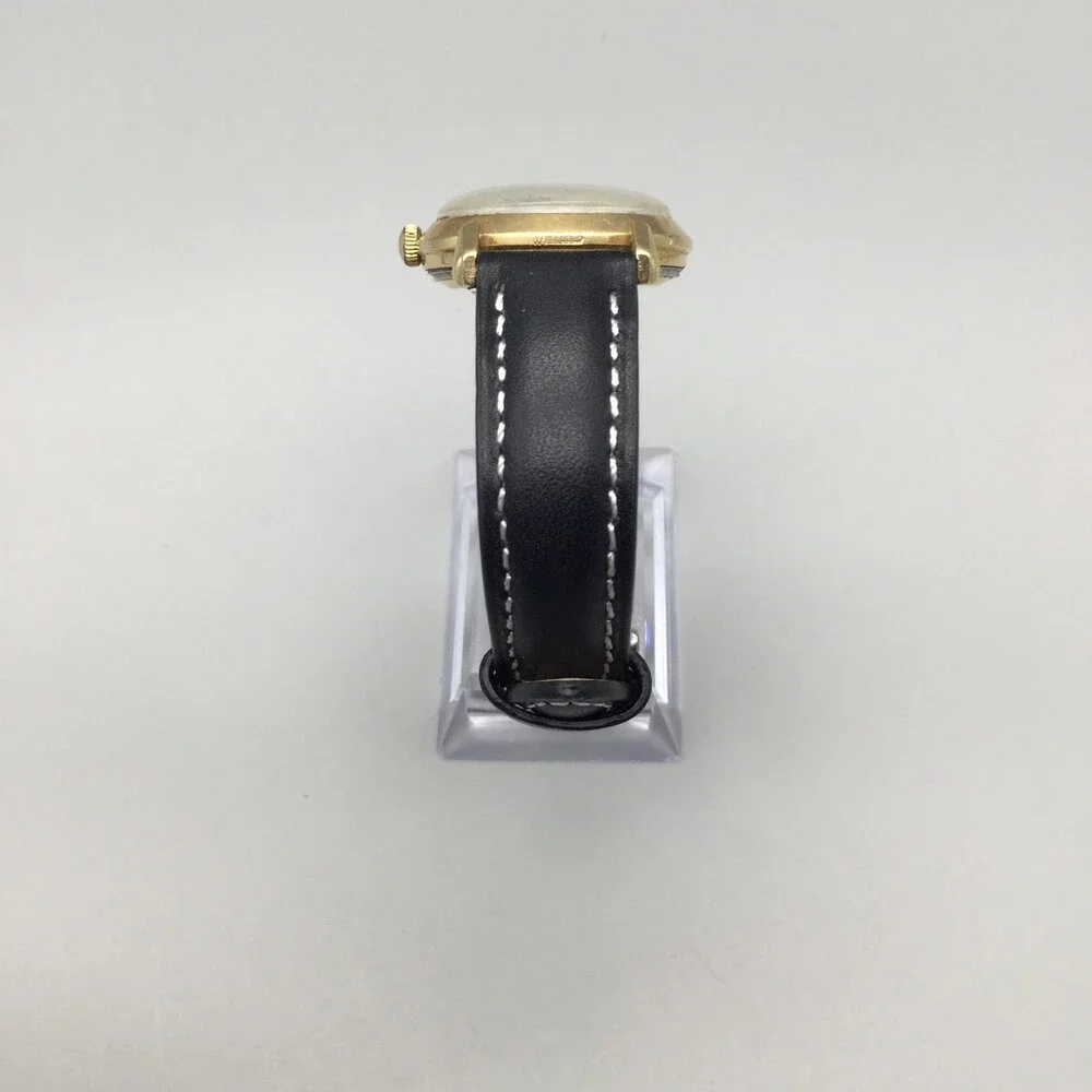 Vintage Girard-Perregaux Gyromatic Mens Watch 31mm 14K Solid Gold Automatic