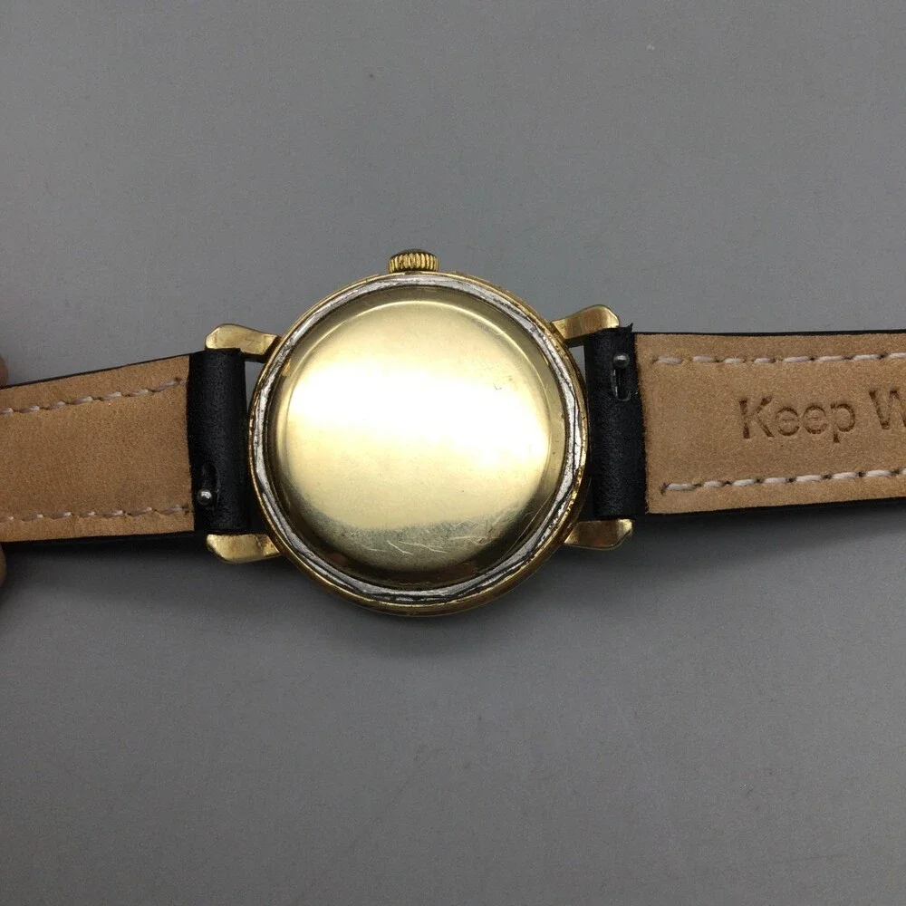 Vintage Girard-Perregaux Gyromatic Mens Watch 31mm 14K Solid Gold Automatic
