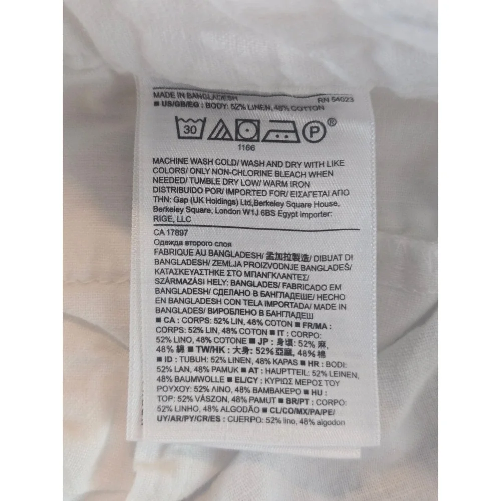 Banana Republic linen blend