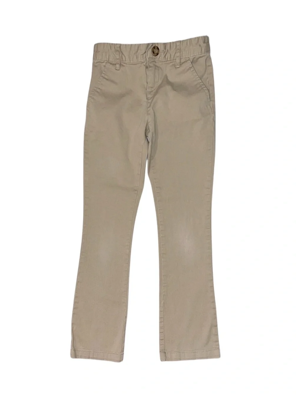 OLD NAVY Girl's Khaki Pants Size 7 Adjustable Waist