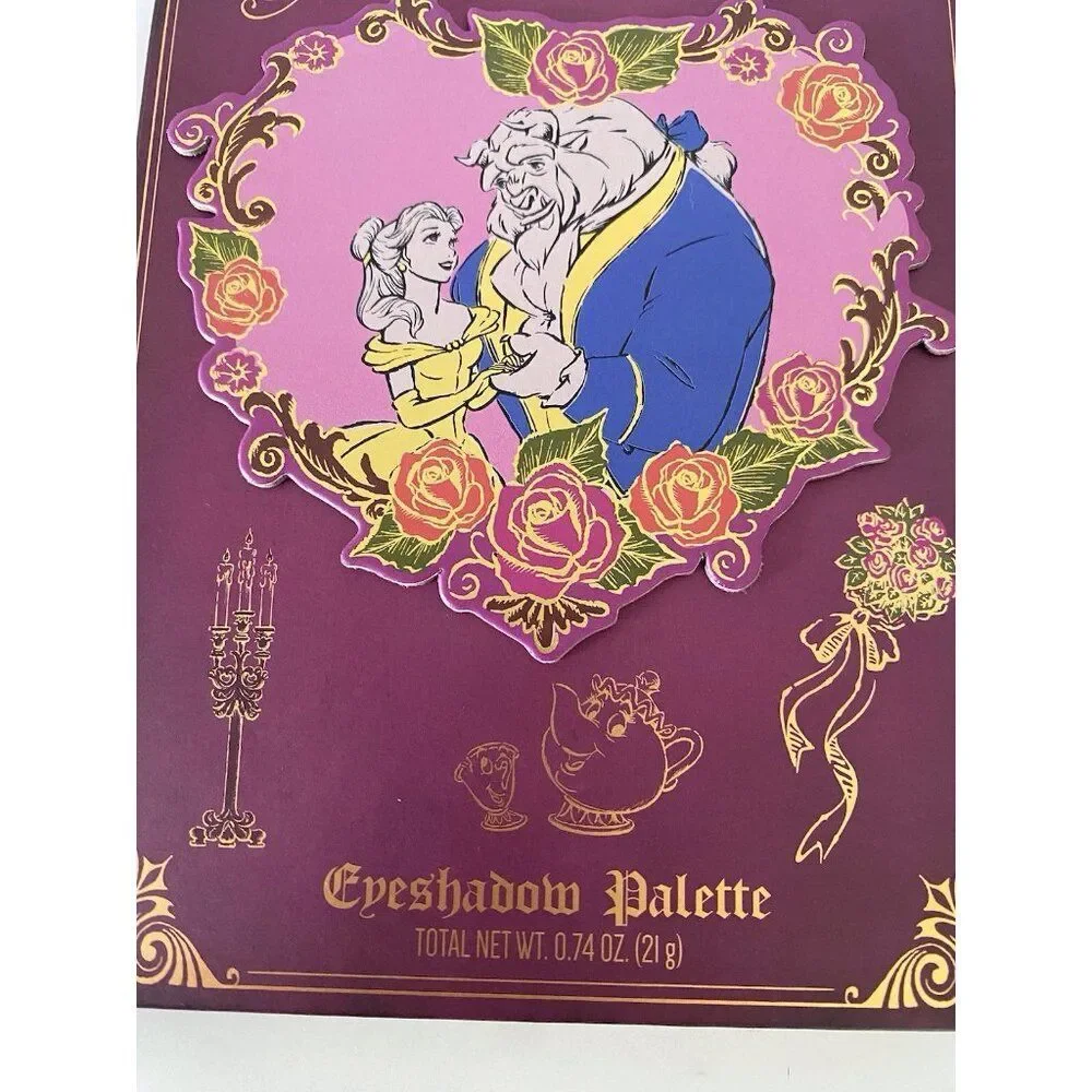 Taste Beauty Disney Beauty and The Beast Eyeshadow Palette W/Mirror 12 Shades‎