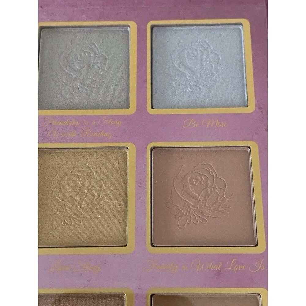 Taste Beauty Disney Beauty and The Beast Eyeshadow Palette W/Mirror 12 Shades‎