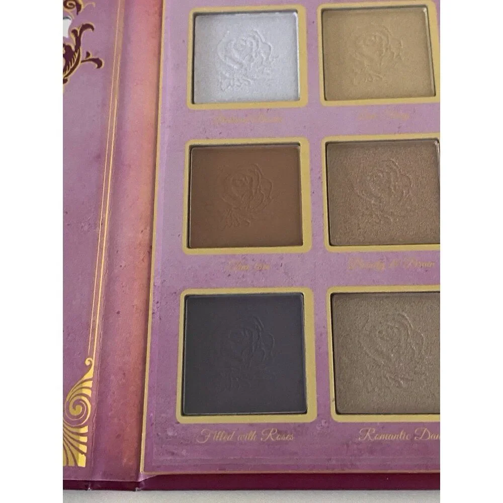 Taste Beauty Disney Beauty and The Beast Eyeshadow Palette W/Mirror 12 Shades‎