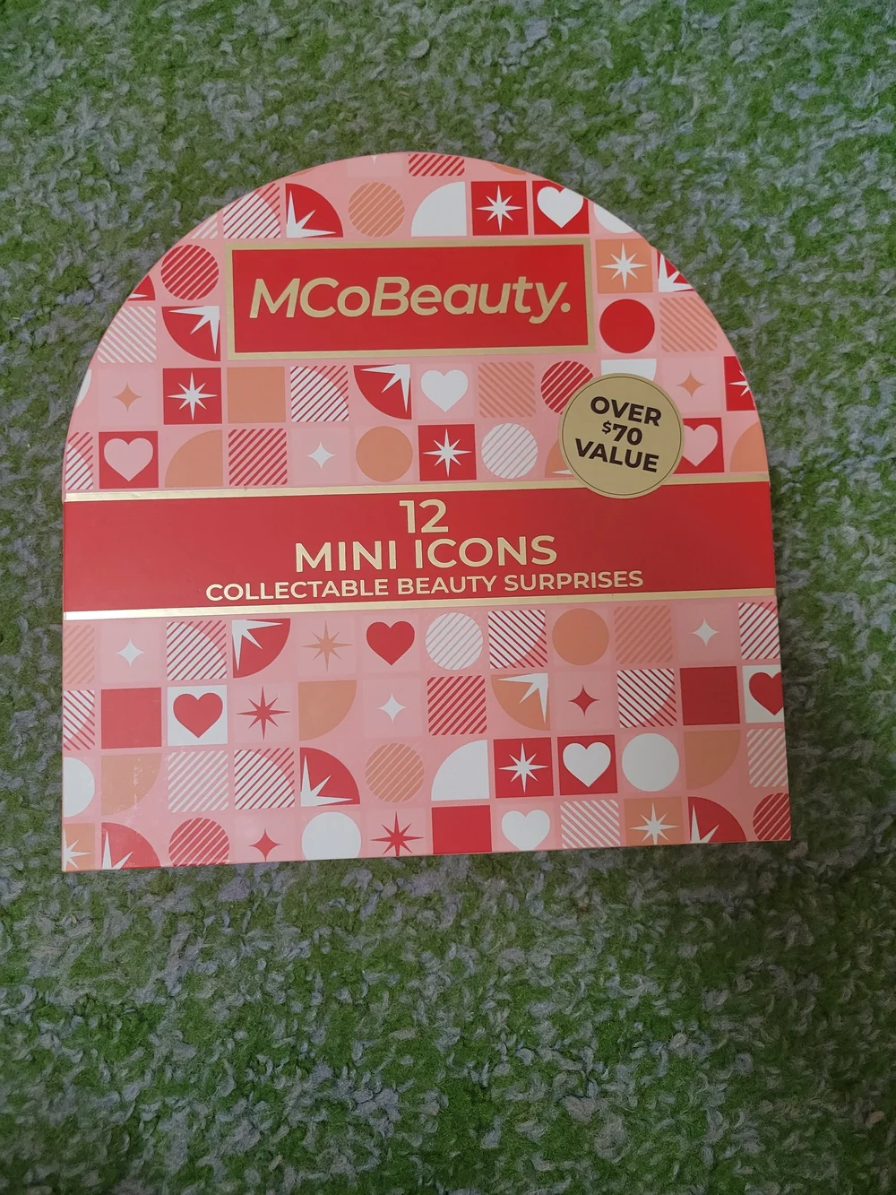MCoBeauty 12 Mini Icons Collectable Beauty Set - Coral & Pink