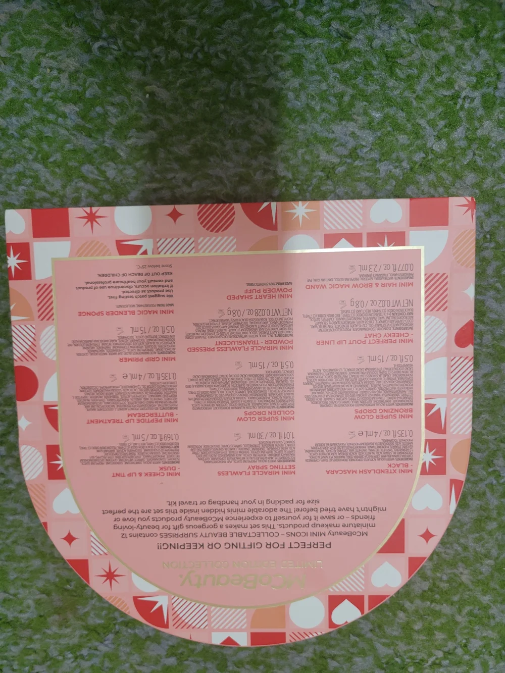 MCoBeauty 12 Mini Icons Collectable Beauty Set - Coral & Pink