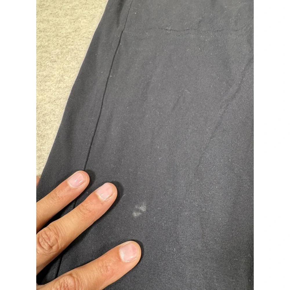 Lululemon‎ Sweatpants Womens XL Black Straight Leg Elastic Waist Pockets Yoga
