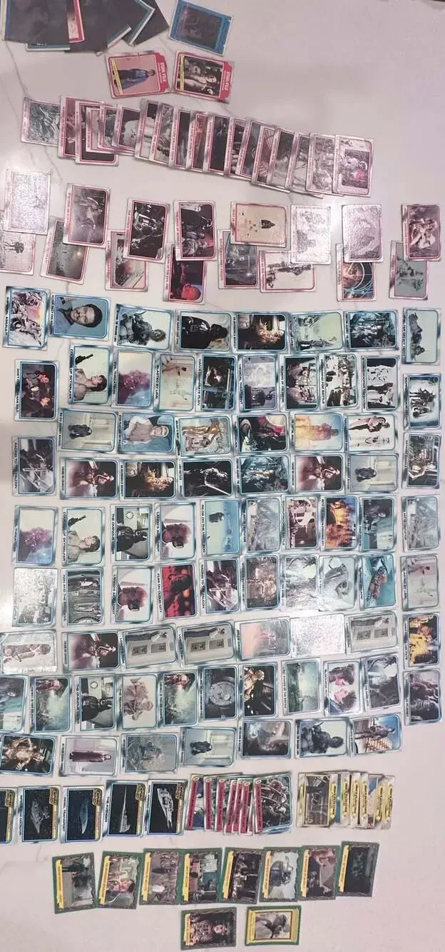 1980 Topps Star Wars The Empire Strikes Back ~144 Trading Card Collection