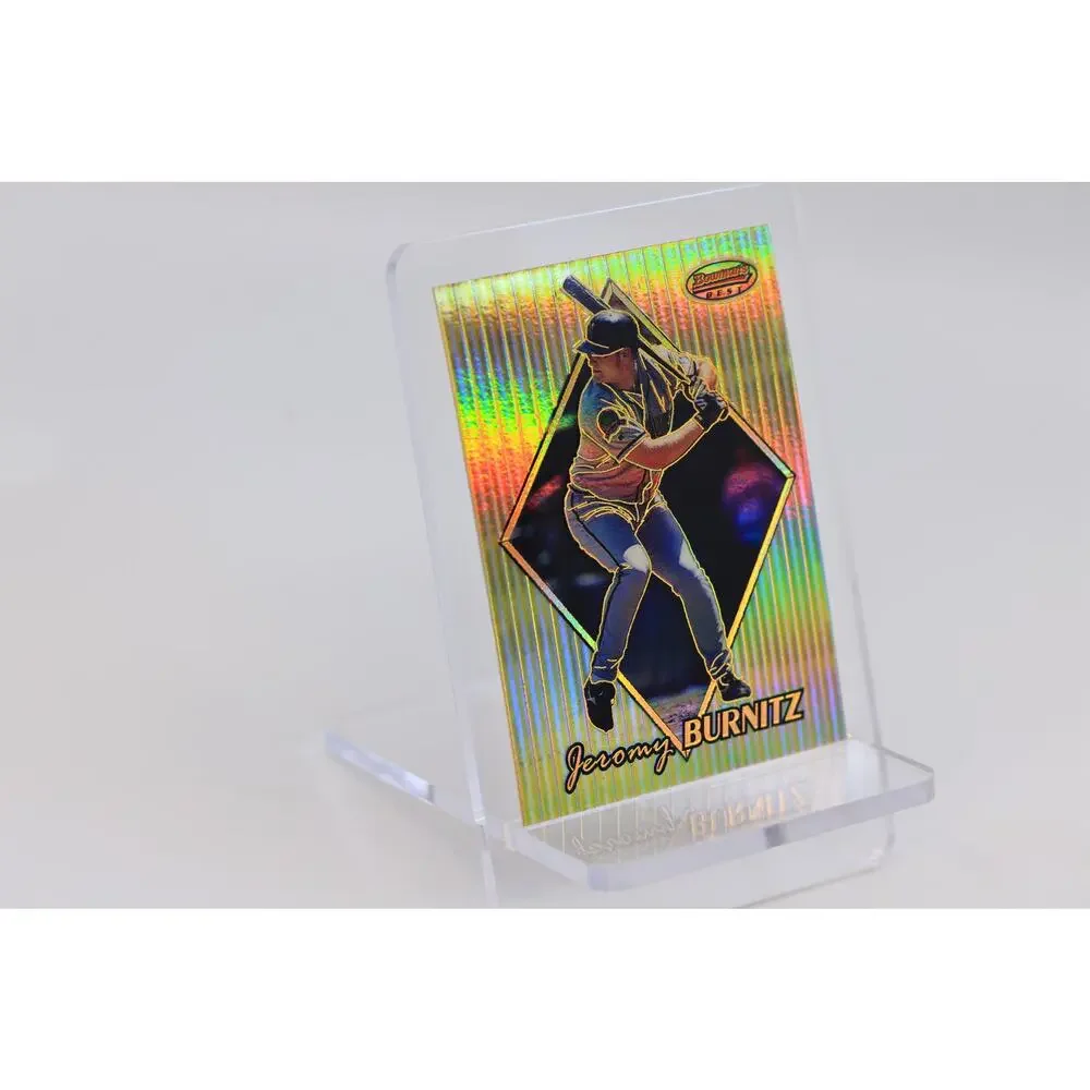 1999 Bowman's Best #8 Jeromy Burnitz 43/400 PSA 9 Mint Milwaukee Brewers - Pop 1