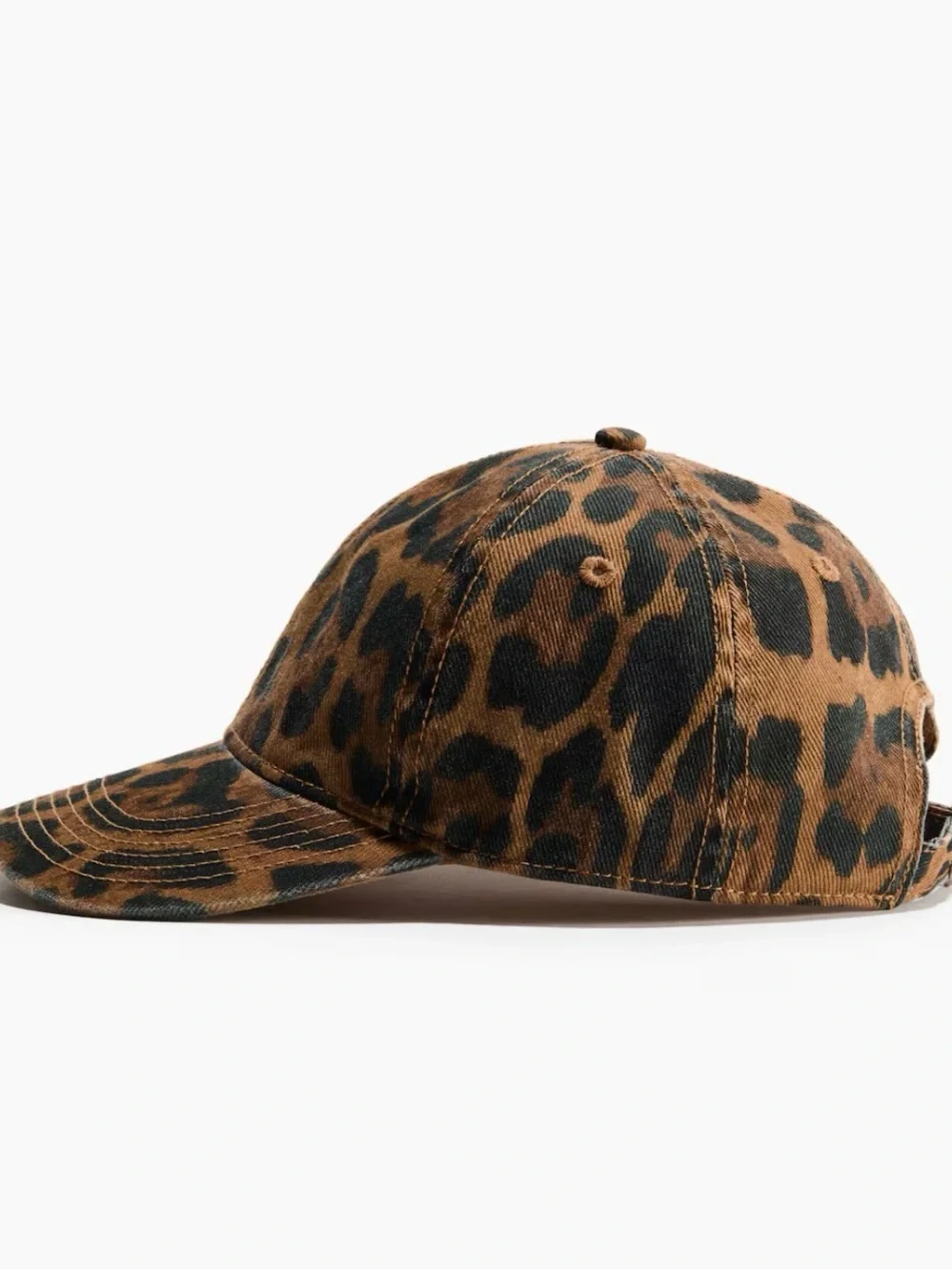 H&M Leopard Print Baseball Cap