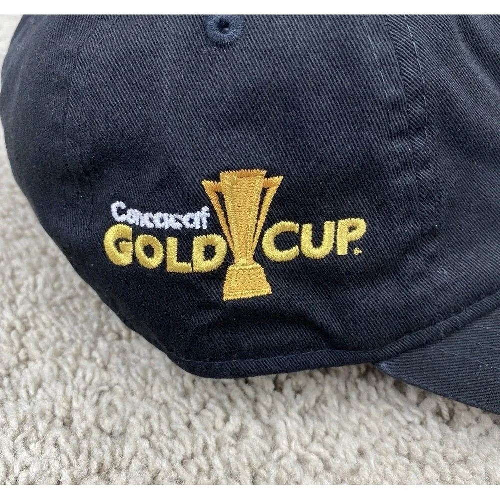 Costa‎ Rica National Team Hat New Era Gold Cup Team Hat 9TWENTY Adjustable Black