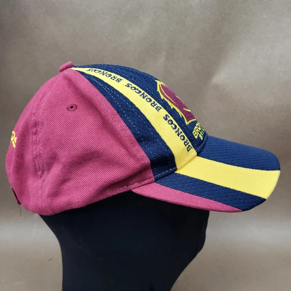 Brisbane Broncos Vintage NRL Baseball Cap Strap Back Adjustable Rugby Hat