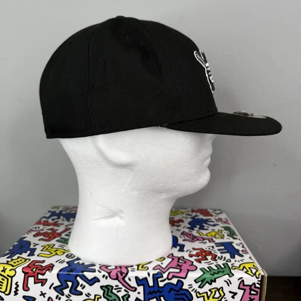 Pittsburgh Pirates New Era 59fifty Hat Fitted 7 3/8 Black MLB Performance Logo