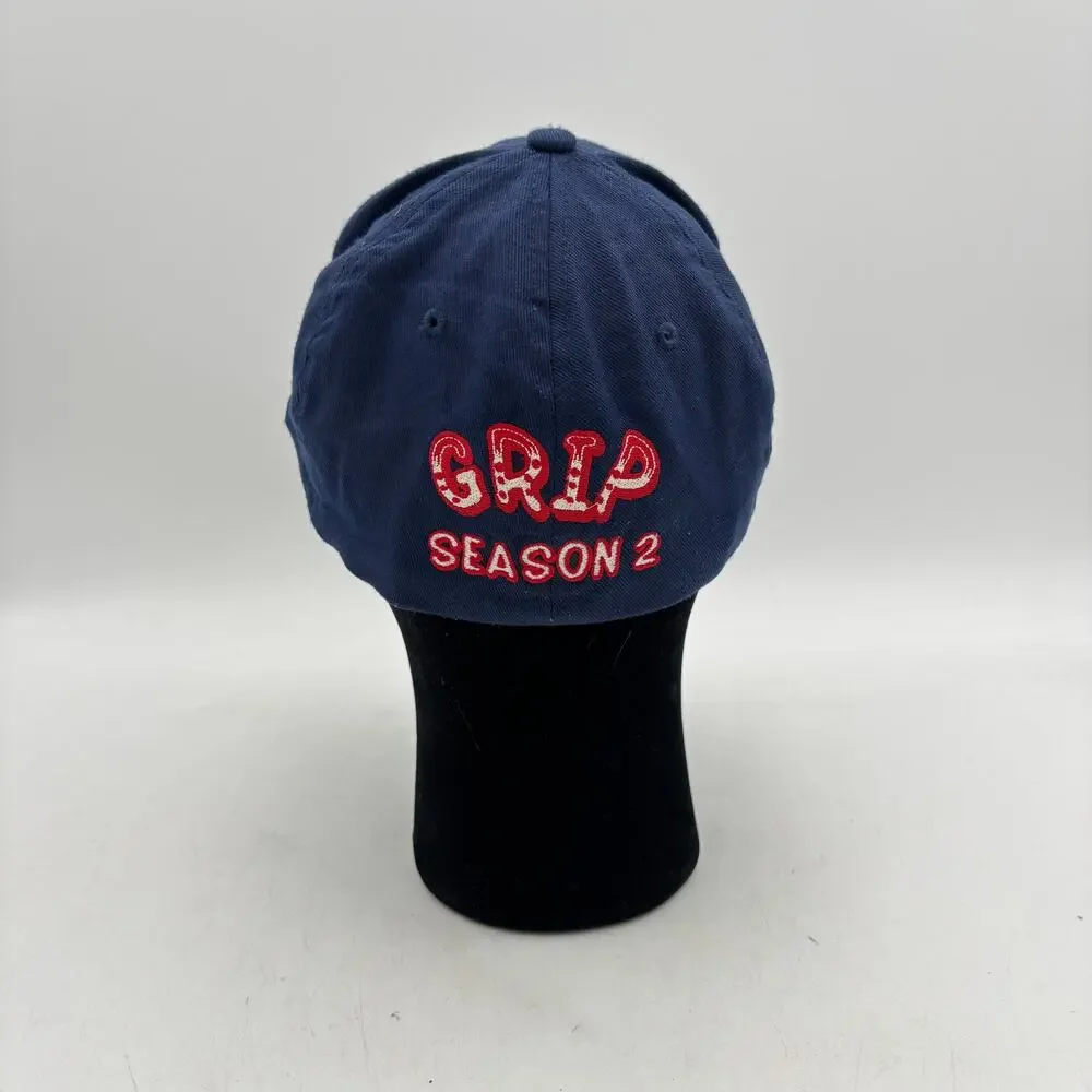 Vintage 2000s Entourage Season 2 Cast & Crew Fitted Baseball Cap Blue L-XL