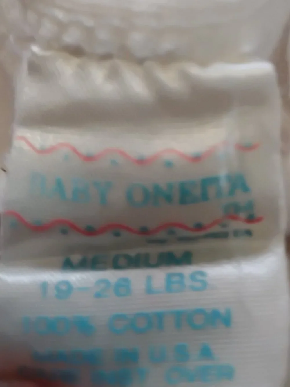 Vintage Gerber Baby Oneita Onesies Lot (6)