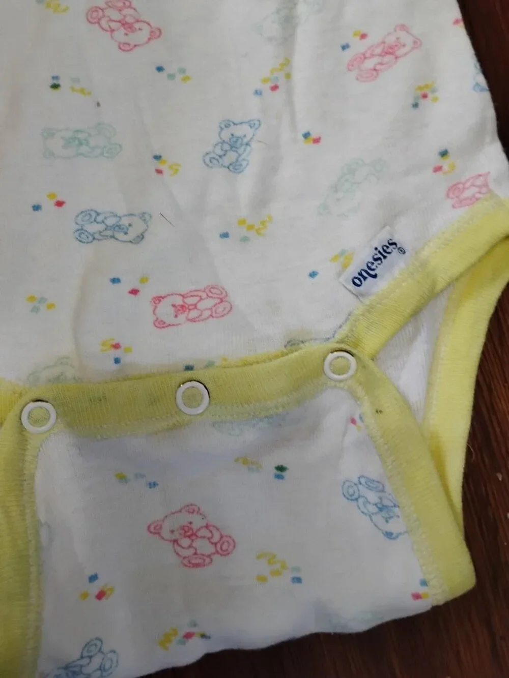 Vintage Gerber Baby Oneita Onesies Lot (6)