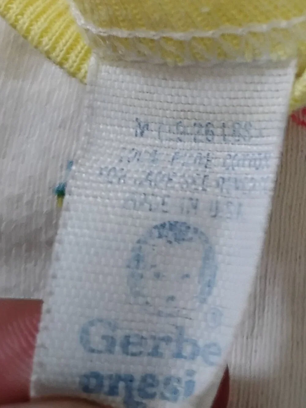Vintage Gerber Baby Oneita Onesies Lot (6)