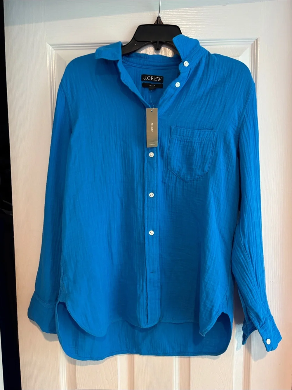J. Crew Classic fit double gauze shirt