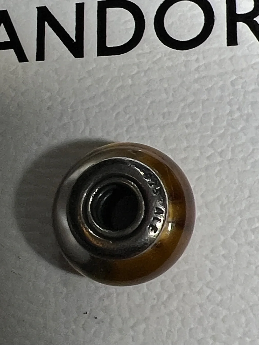 Pandora Bengal Tiger Murano Charm
