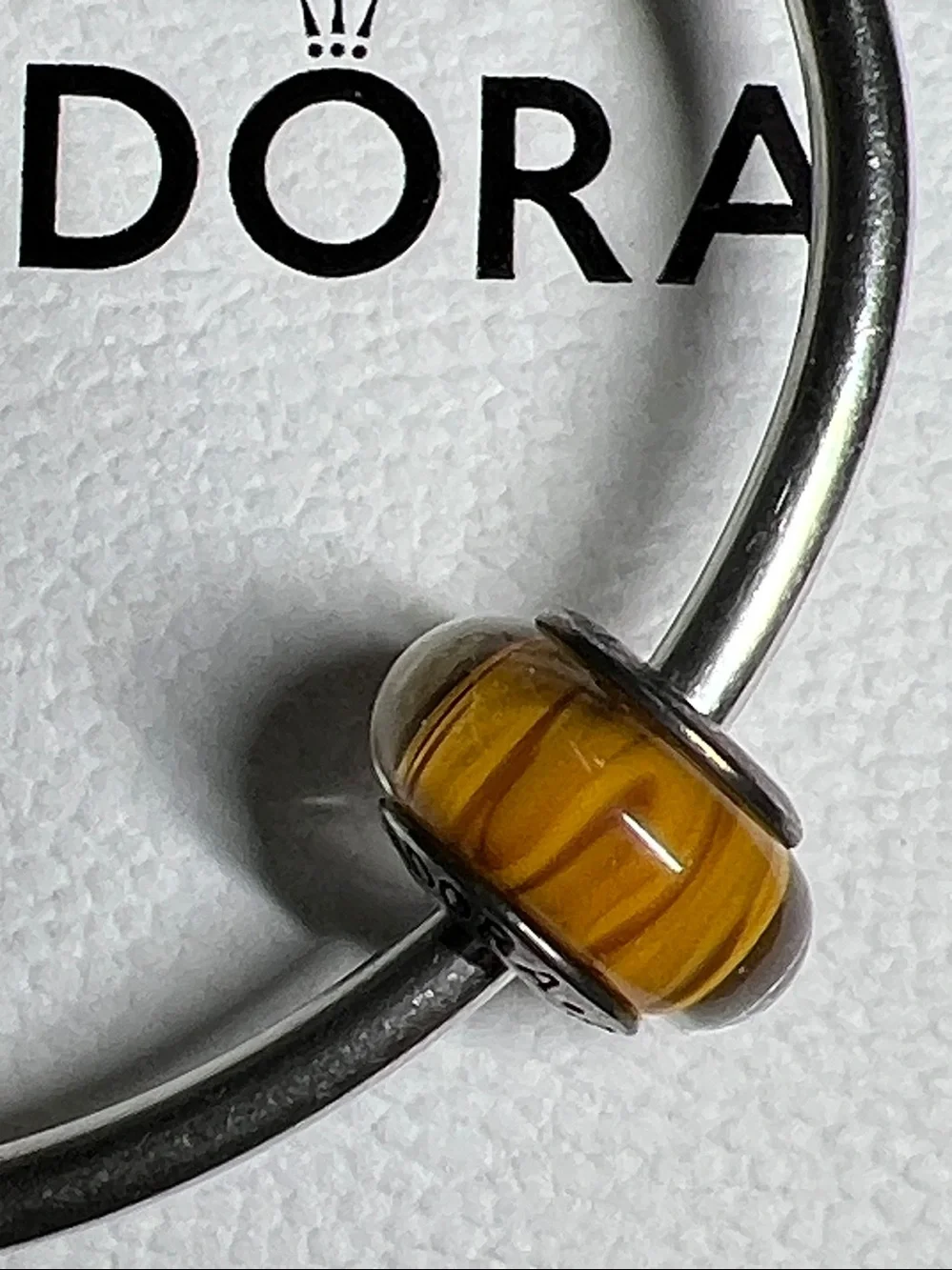 Pandora Bengal Tiger Murano Charm