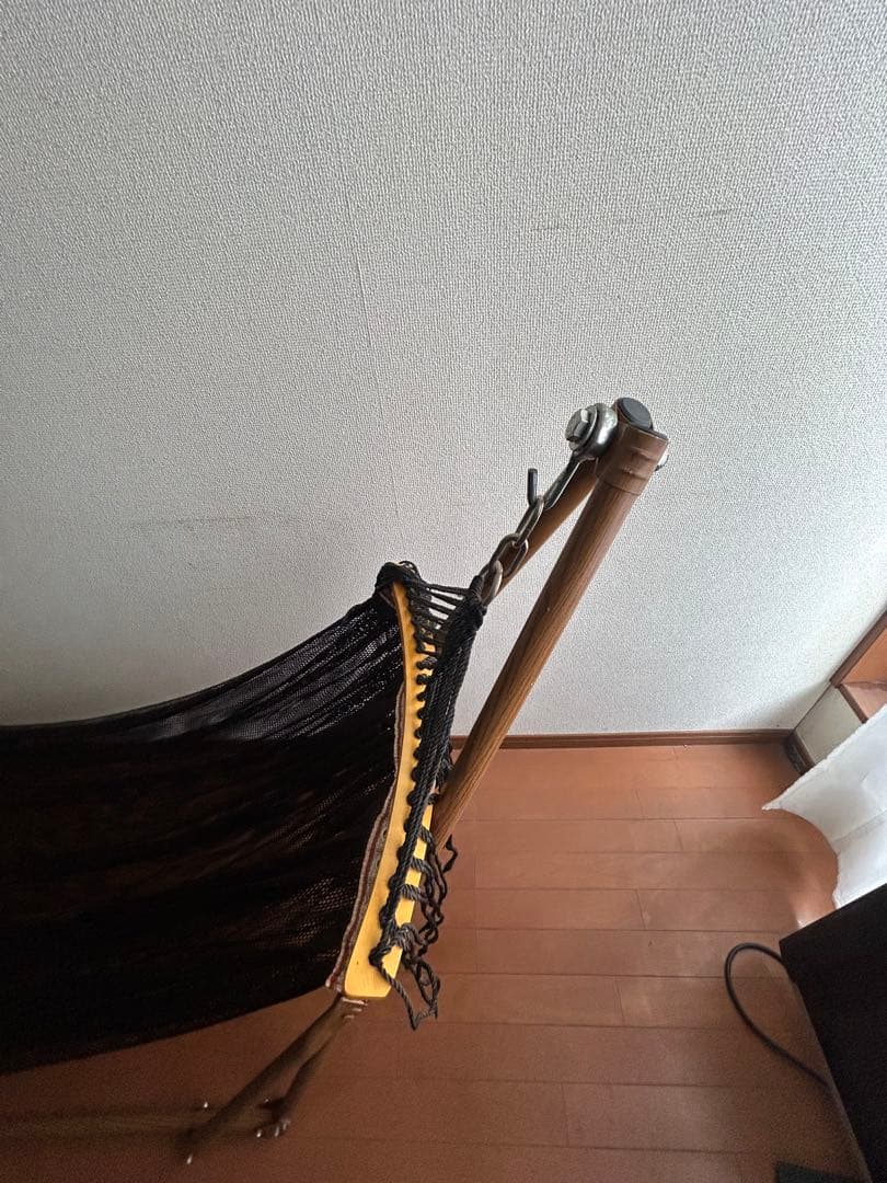Used FIELDOOR Hammock Black with Storage Bag