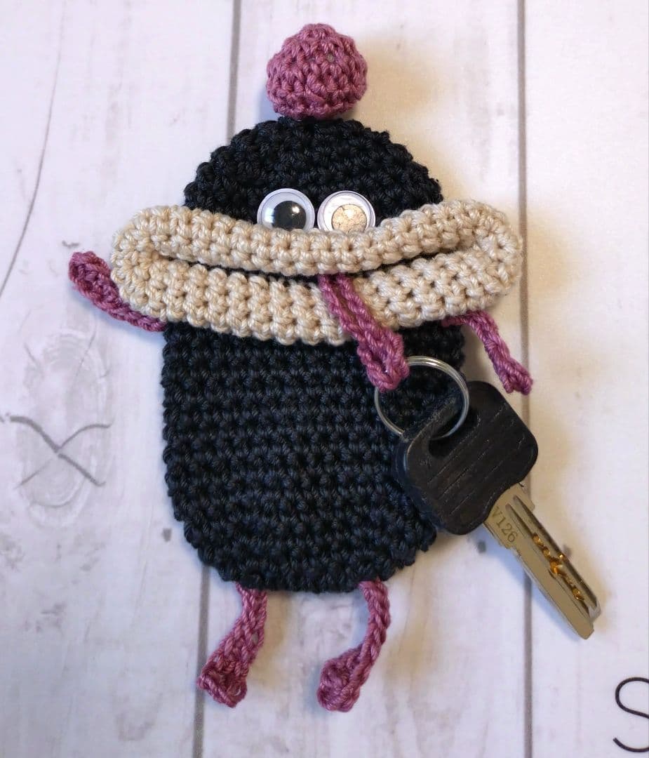 No. 17 Key Case - Paku Paku Monster - Mini Monster