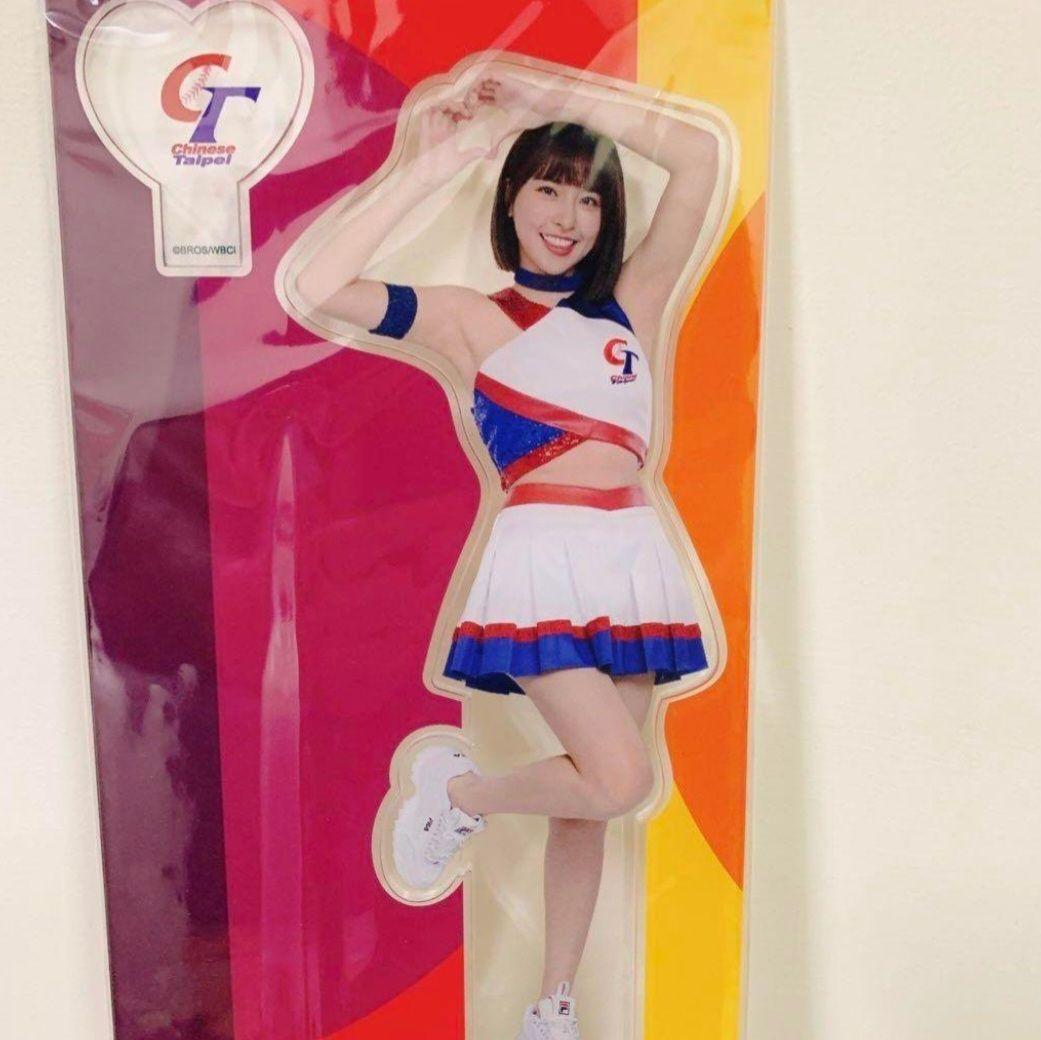 Limited Time Sale! Peak Performance Chun Chun Taiwan Baseball Cheerleader WBC Acrylic Stand